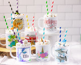 Shark Personalized Hot Chocolate Mug