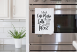 Cafe Mocha Tea Towel