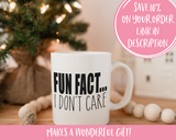 Fun Fact Coffee Mug