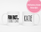 Fun Fact Coffee Mug