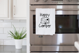 Happy Camper Tea Towel