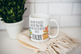 Teacher mug