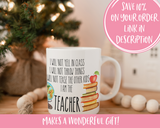 Teacher mug