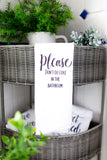 Funny Bathroom Towel