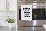 Lord Give Me Coffee Tea Towel