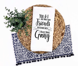 More than Friends Tea Towel