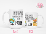 Teacher mug