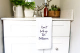 Funny Bathroom Towel
