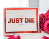 Funny Valentines Card