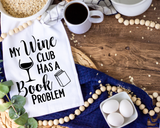Wine Club Tea Towel