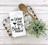 Wine Club Tea Towel