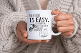 Being a Teacher is Easy Coffee Mug